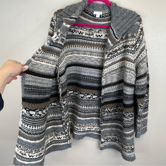 J. Jill Multicolor Patterned Cardigan - Picture 9 of 13